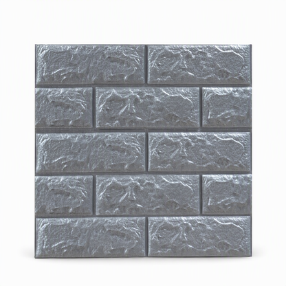 ⏳Time-Limited Special⏰Self-Adhesive 3D Tile Panels – Brick texture, waterproof & 16 colours ✨