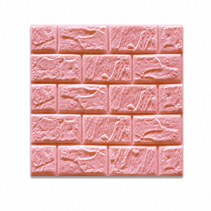 ⏳Time-Limited Special⏰Self-Adhesive 3D Tile Panels – Brick texture, waterproof & 16 colours ✨