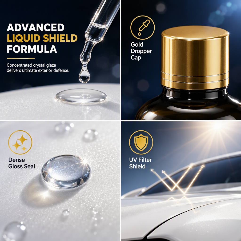 High-Gloss Car Ceramic Coating Liquid