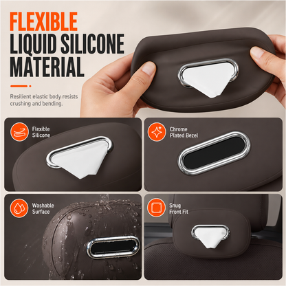 Hanging Silicone Car Tissue Box Holder