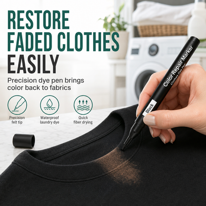 🖊️ Fabric Color Restoration Pen for Cotton & Linen