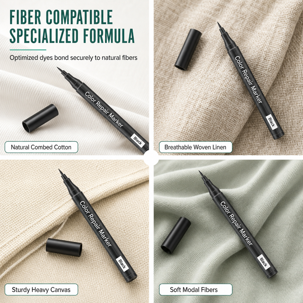 🖊️ Fabric Color Restoration Pen for Cotton & Linen