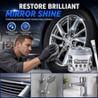 Metal Chrome Polish & Restorer Paste with Brush