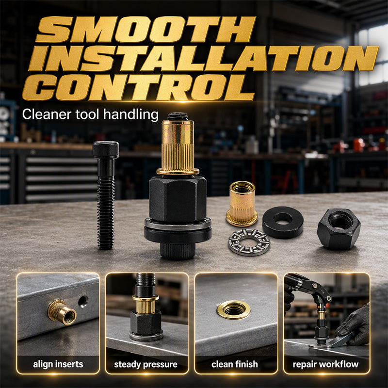 Rivet Nut Assortment Kit for Automotive Repair