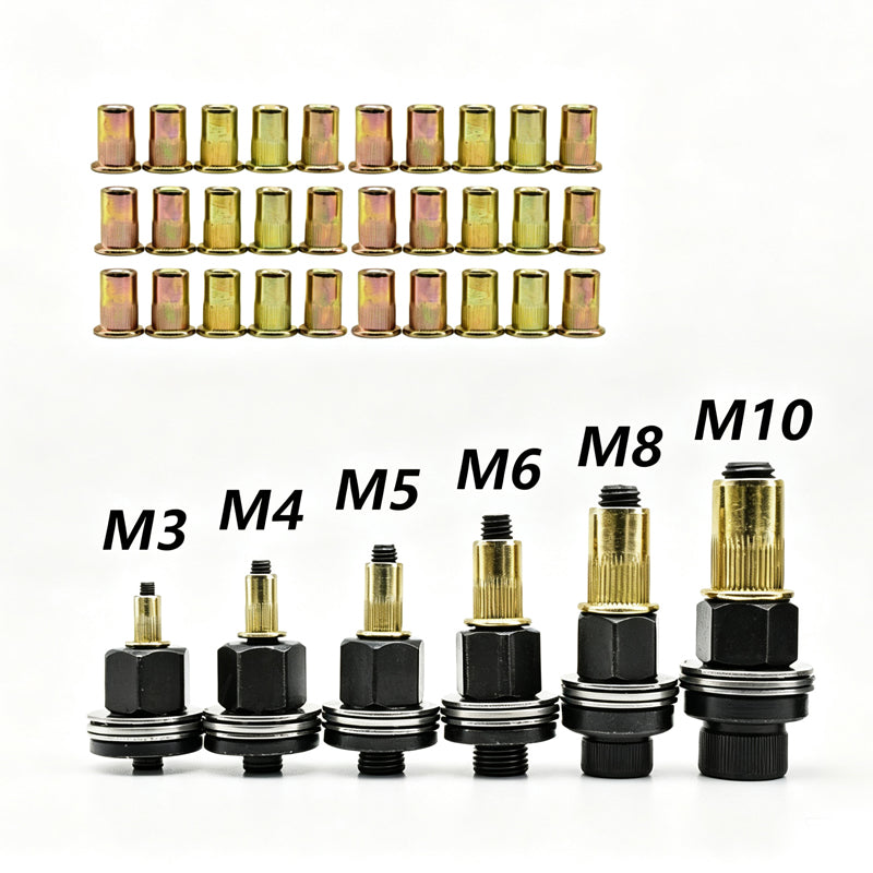 Rivet Nut Assortment Kit for Automotive Repair