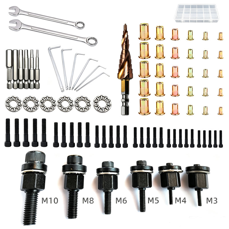 Rivet Nut Assortment Kit for Automotive Repair