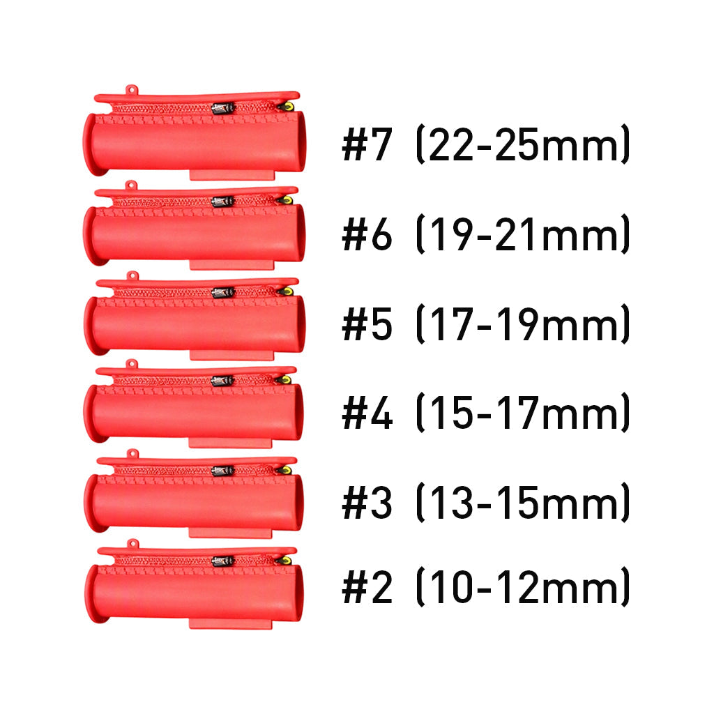 Integrated Silicone Fishing Rod Tip Protector and Line Winder