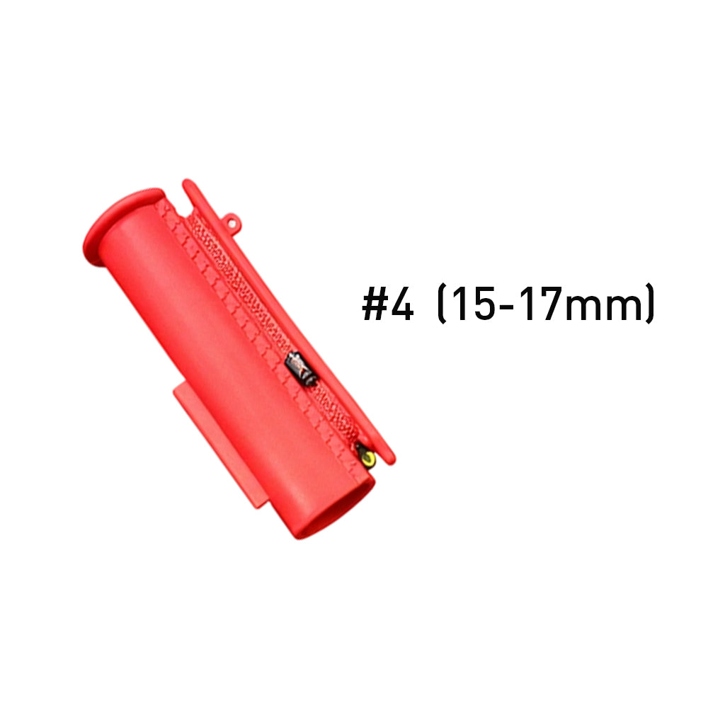 Integrated Silicone Fishing Rod Tip Protector and Line Winder