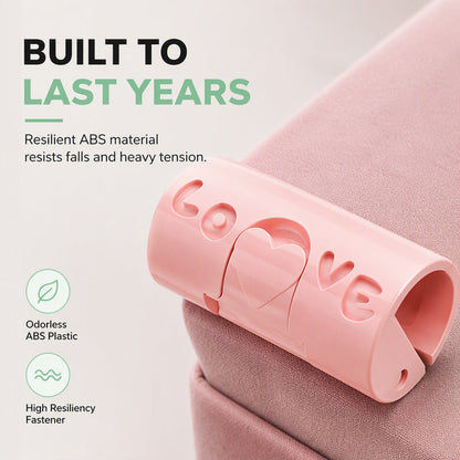 Keep Sheets Tight Instantly! No-Needle Bedsheet Clips