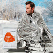 🚨 Outdoor Survival Blanket – Compact Silver Thermal Shelter for Emergency Kits