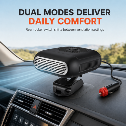 Portable Car and Windshield Defroster 12V 24V Auto Warm Air Blower Fan