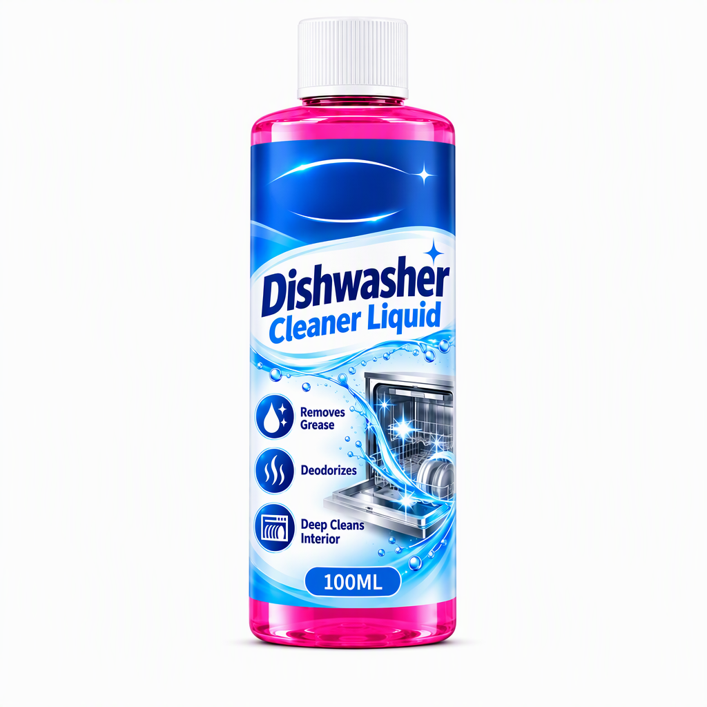 Dishwasher Deep Cleaning Liquid for Grease and Limescale Removal