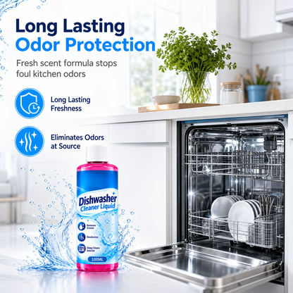 Dishwasher Deep Cleaning Liquid for Grease and Limescale Removal