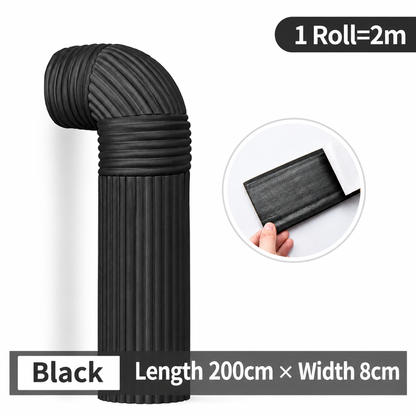 Adhesive Pipe Insulation Wrap Outdoor Winter Anti Freeze Thermal Foam Sleeve for Water and Solar Pipes
