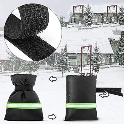 Outdoor Waterproof Faucet Covers with Reflective Strips