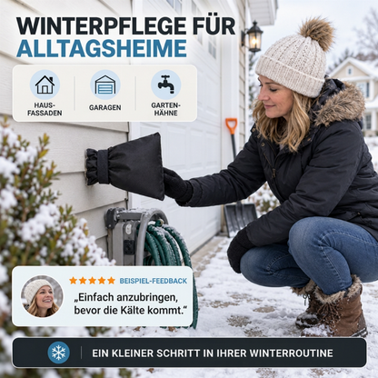 Outdoor Faucet Cover for Winter Freeze Protection