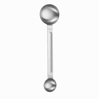 Stainless Steel Dual-Sided Measuring Spoon