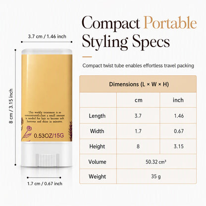 Flyaway Hair Finishing Stick for Styling, Frizz Control & Smoothing
