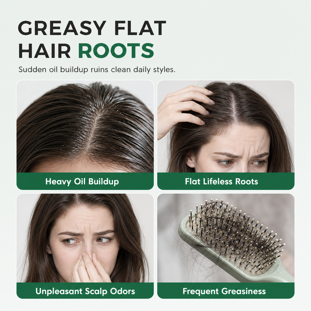 Rinse-Free Hair Cleansing Wipes for Waterless Hair Washing