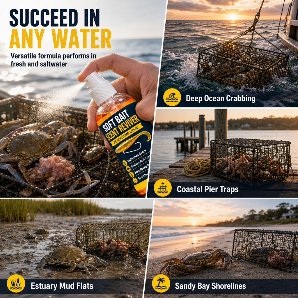 Crab Fishing Attractant Spray