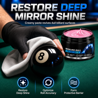Restore Mirror Shine Instantly! Billiard Ball Polishing Cream