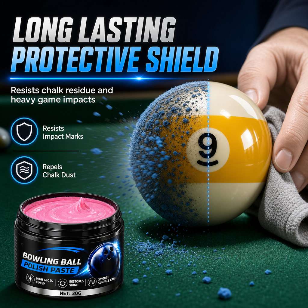 Restore Mirror Shine Instantly! Billiard Ball Polishing Cream