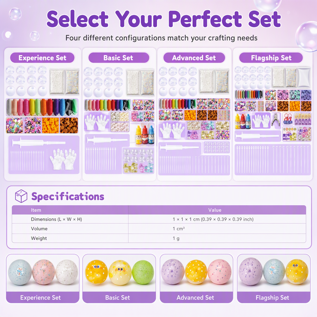 💞50K+ SOLD! 🧪DIY Squeeze Ball Making Kit – mix colorful clay & sparkling fillers, leak-proof slow-rising fun. No-mess craft for kids! 🎨✅