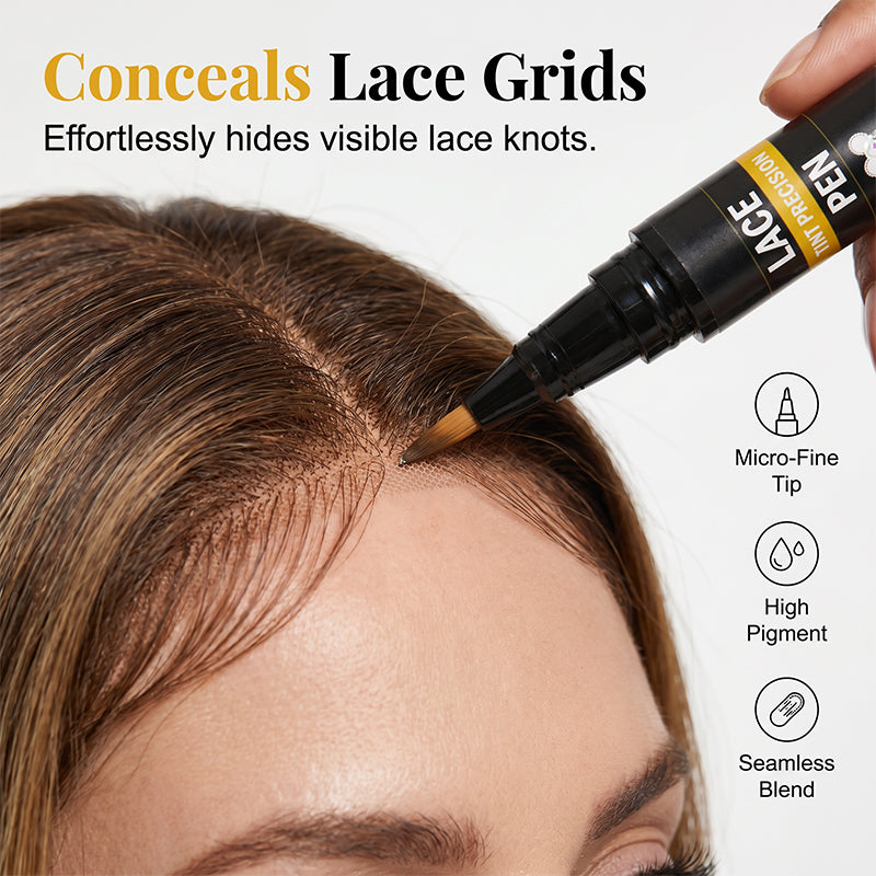 ✨ Lace Tint Precision Pen | Wig Hairline & Lace Colour Touch-Ups