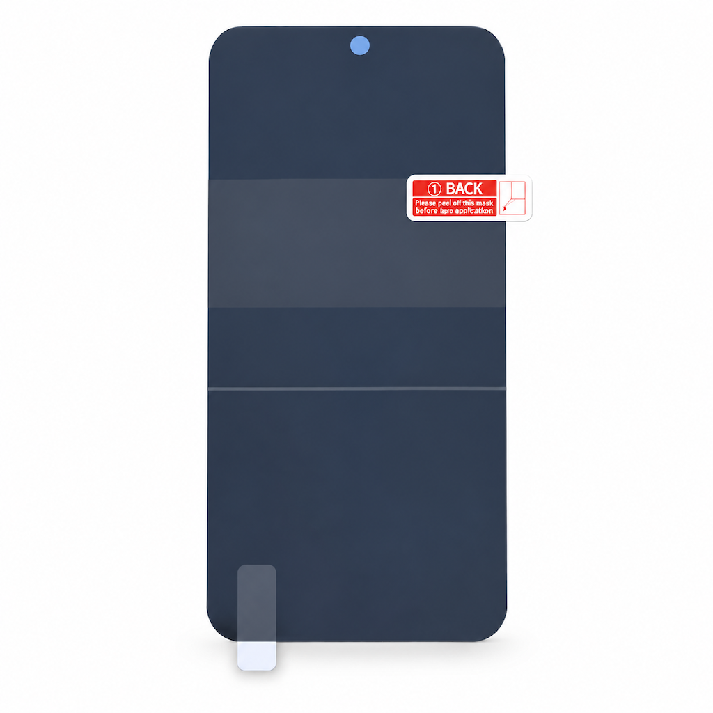 Gradient Privacy Hydrogel Screen Protector Colorful Anti TPU Film with Easy Installation Positioning Sticker Compatible with 18 Pro Max 17 Air 16 15 14 Series
