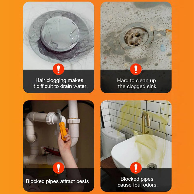 ⏳Multi-Use Powerful Anti-Clog Drain Cleaner Powder
