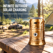 Portable Solar LED Camping Lantern for Outdoor and Emergency Use