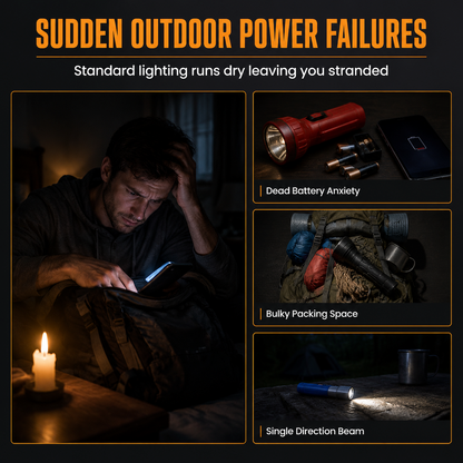 Portable Solar LED Camping Lantern for Outdoor and Emergency Use