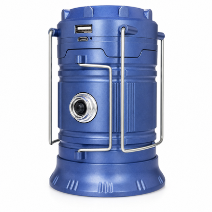 Portable Solar LED Camping Lantern for Outdoor and Emergency Use