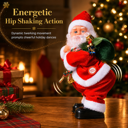 Dancing Santa Claus Toy for Christmas Decorations