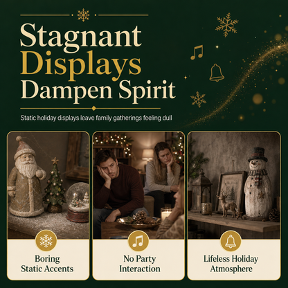 Dancing Santa Claus Toy for Christmas Decorations