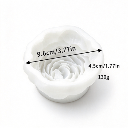 Peony Flower Silicone Mold for Cake
