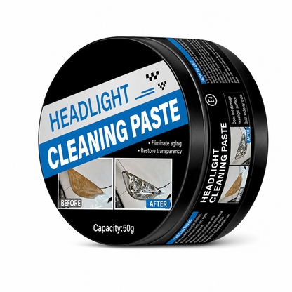 🚗Car Headlight Restoration Paste and Polishing Cream for Removing Oxidation Yellowing and Haziness