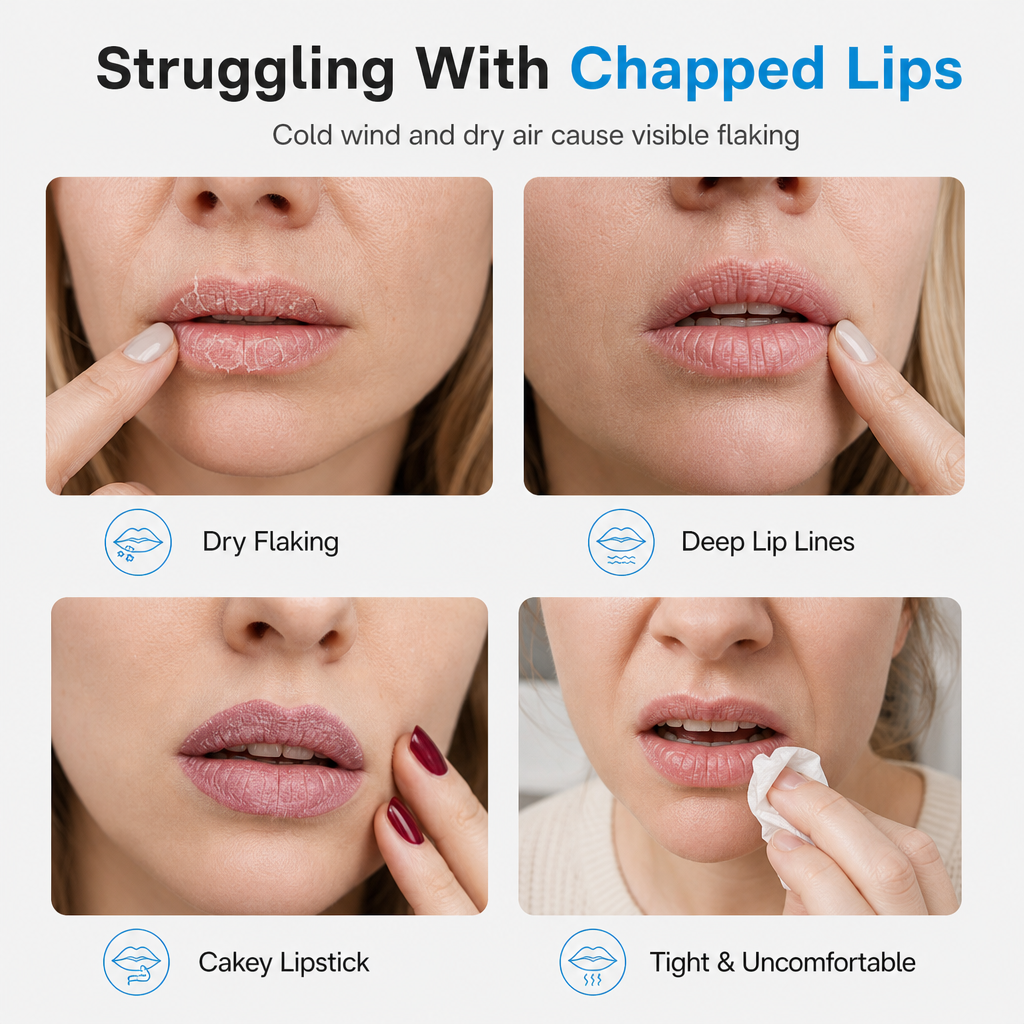 Moisturizing Lip Balm Serum for Hydrating Lip Care and Reducing Lip Lines 15ml