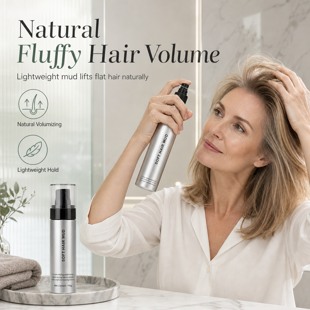 Men's Long Lasting Soft Hair Clay Volumizing and Refreshing Styling Hair Wax 100g