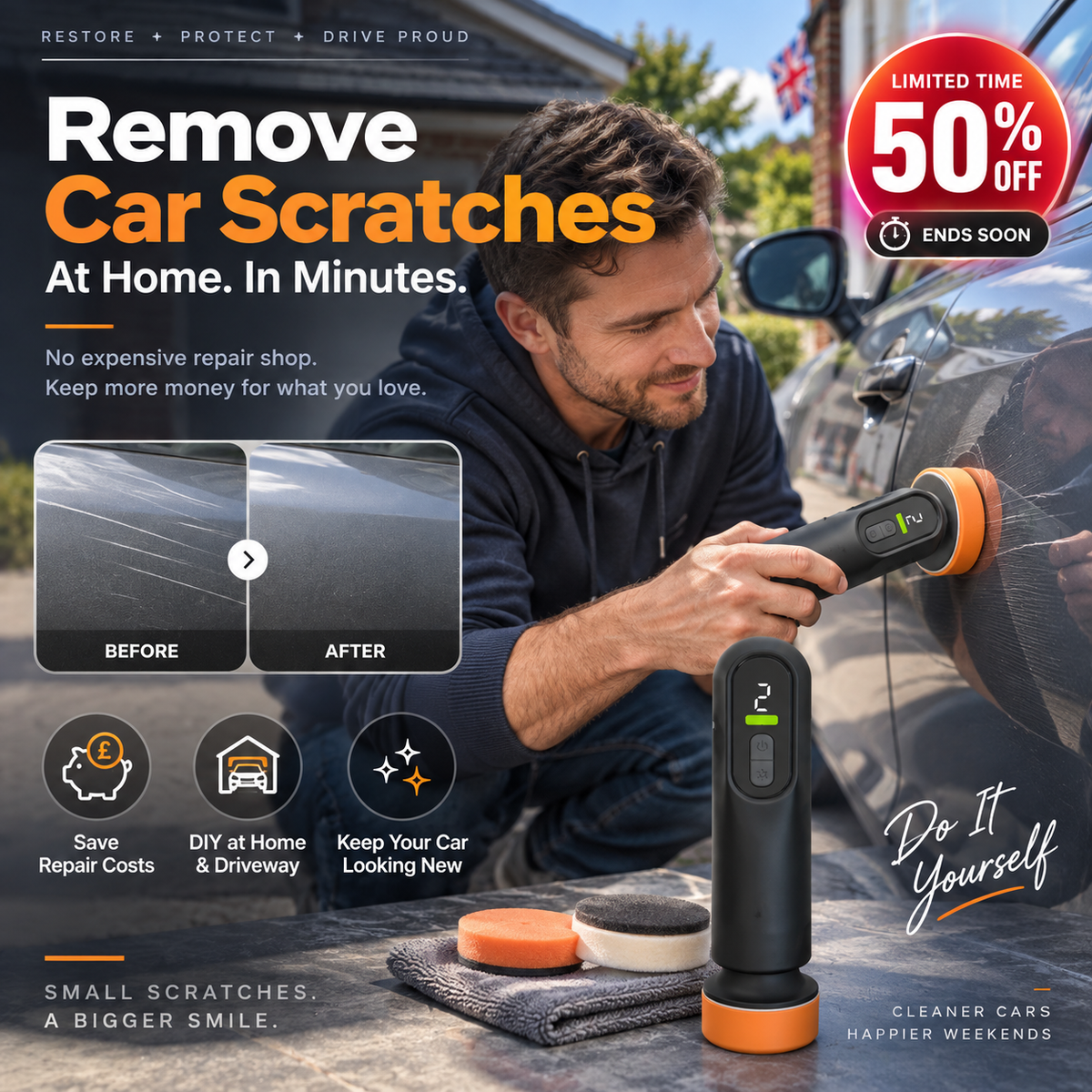 🚗Car Scratch Remover Machine✨