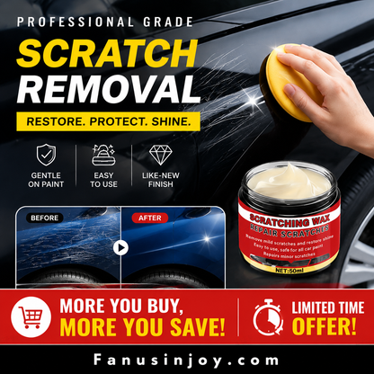 💥Shocking!🚗 Inside secrets of auto repair shops exposed-Ultimate Car Scratch Remover Wax