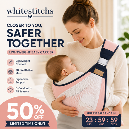 👶 Baby Carrier Wrap – Hands-Free Comfort for Baby & Parent