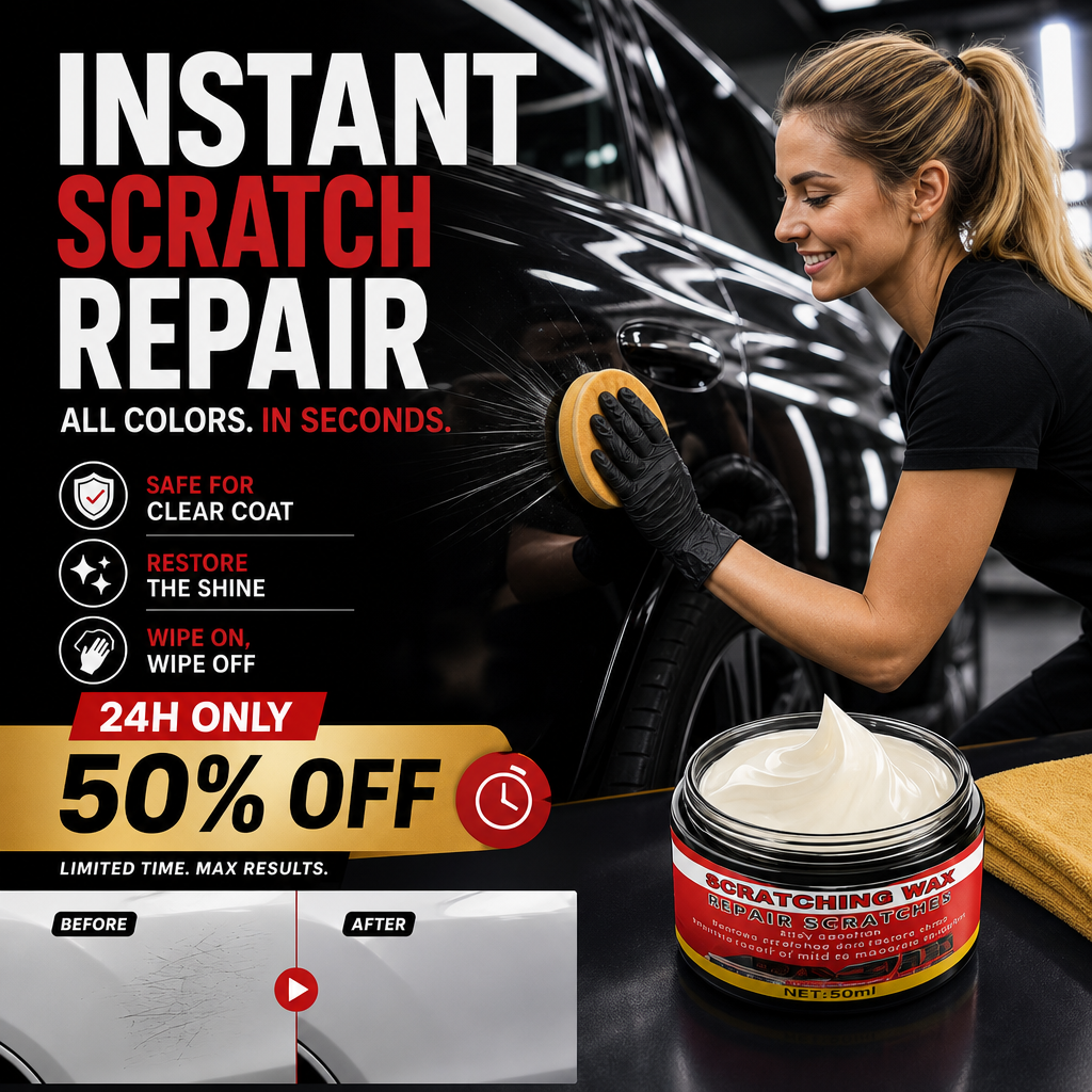 💥Shocking!🚗 Inside secrets of auto repair shops exposed-Ultimate Car Scratch Remover Wax
