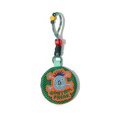 Colorful Mesh & Braid Bag Pendant