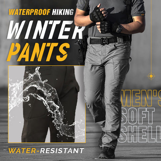 Men's Soft Shell Waterproof Hiking Winter Tactical Pants✅BUY 2 Free Shipping✈