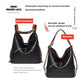 Large Capacity Leather Bucket Bag