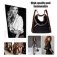 Large Capacity Leather Bucket Bag