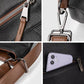 Large Capacity Leather Bucket Bag