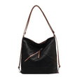 Large Capacity Leather Bucket Bag