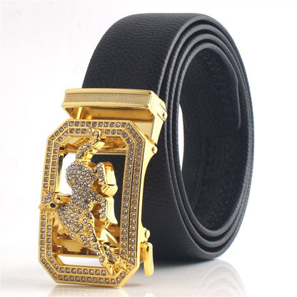 Men's Twelve Zodiac Durable Belt with Rhinestone（Great Sale⛄BUY 2 Get 10% OFF）